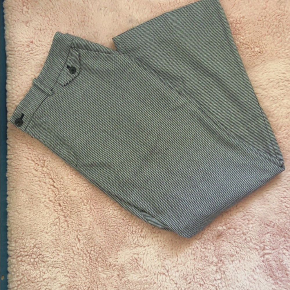 A New Day Gray Striped Trousers